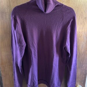 Banana Republic Women’s Burgundy Turtleneck Sweater